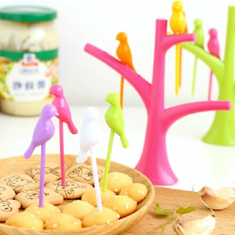 Bird Fork | Kids fruit fork | Table Decor - Image 7