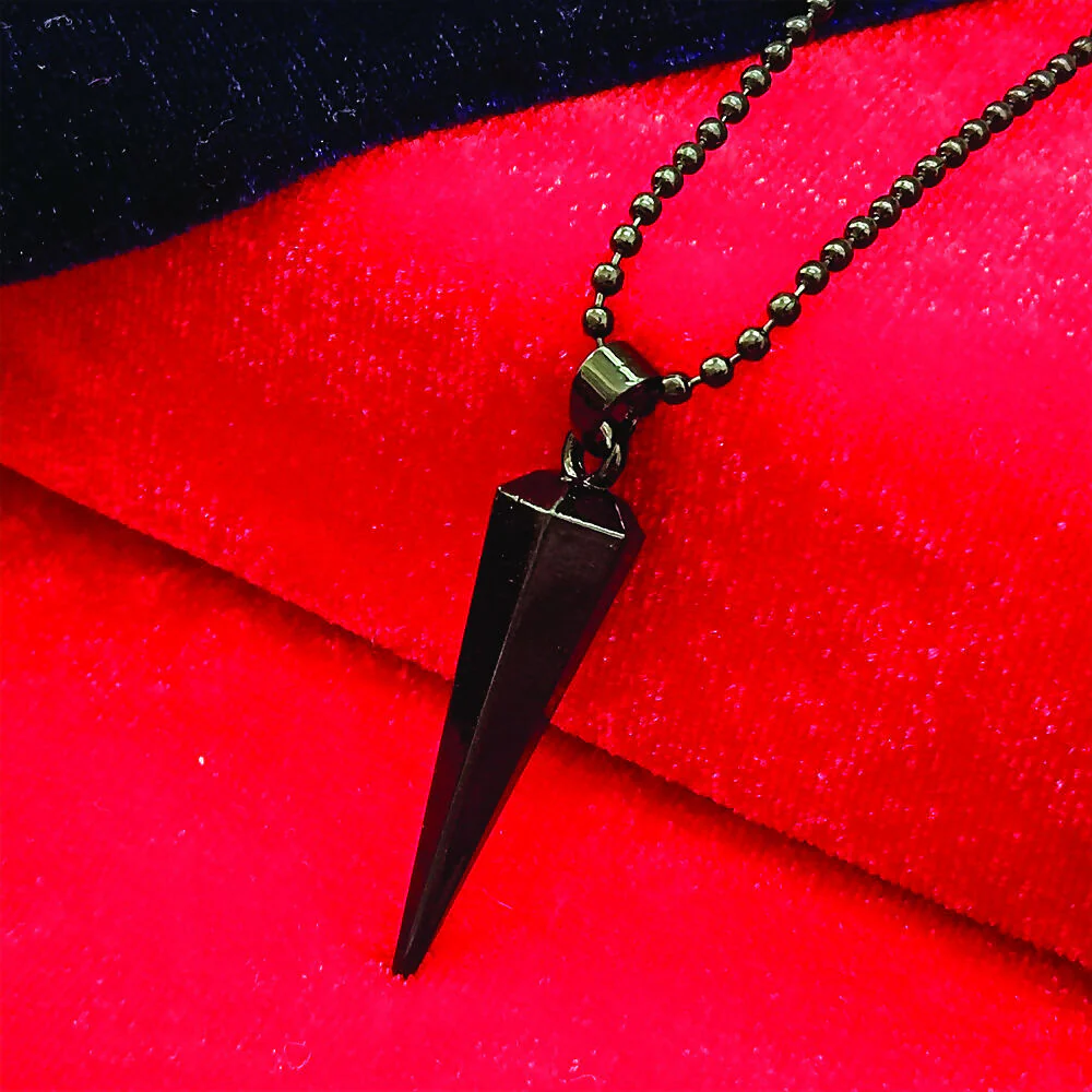 Black Bar Chain Pendent set For mens - Image 4
