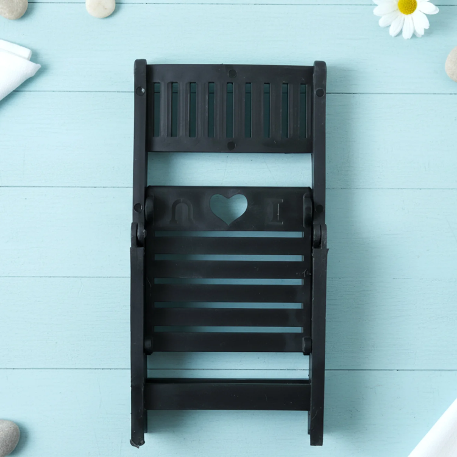 Mini Chair Shape Mobile Stand Holder (1 Pc / Balck Color) - Image 7