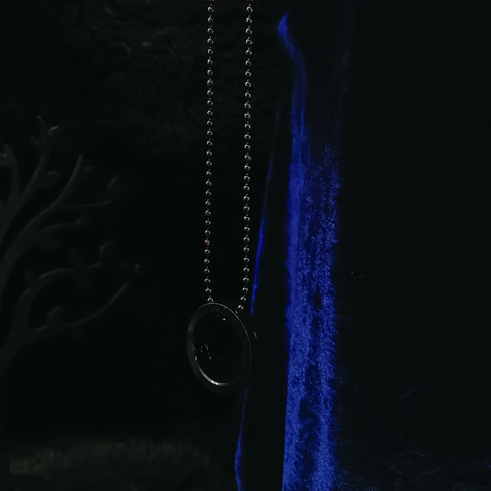 Black Ring Chain for Men & Boys - Image 3