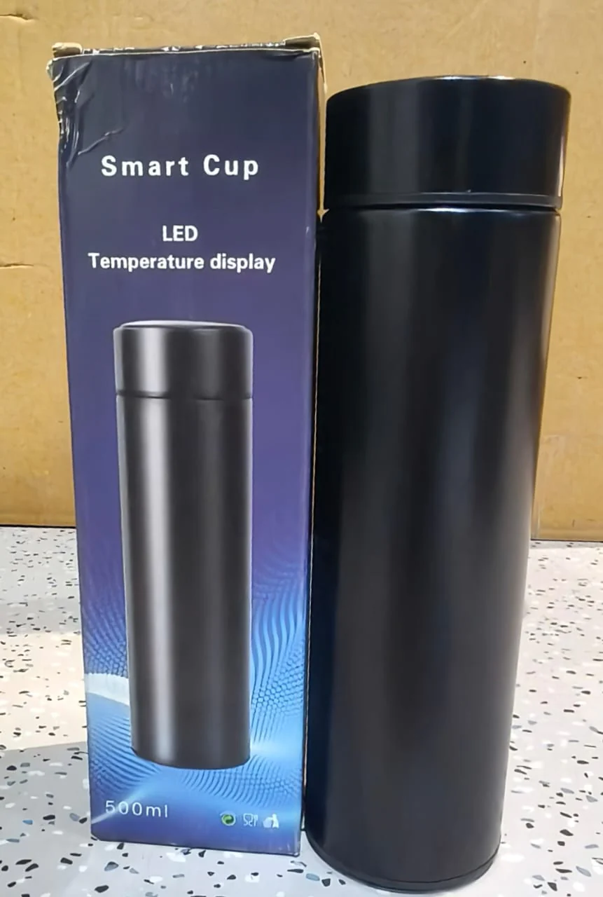 Black Vacuum Insulated Water Bottle (1 Pc / 500ML) - Image 9