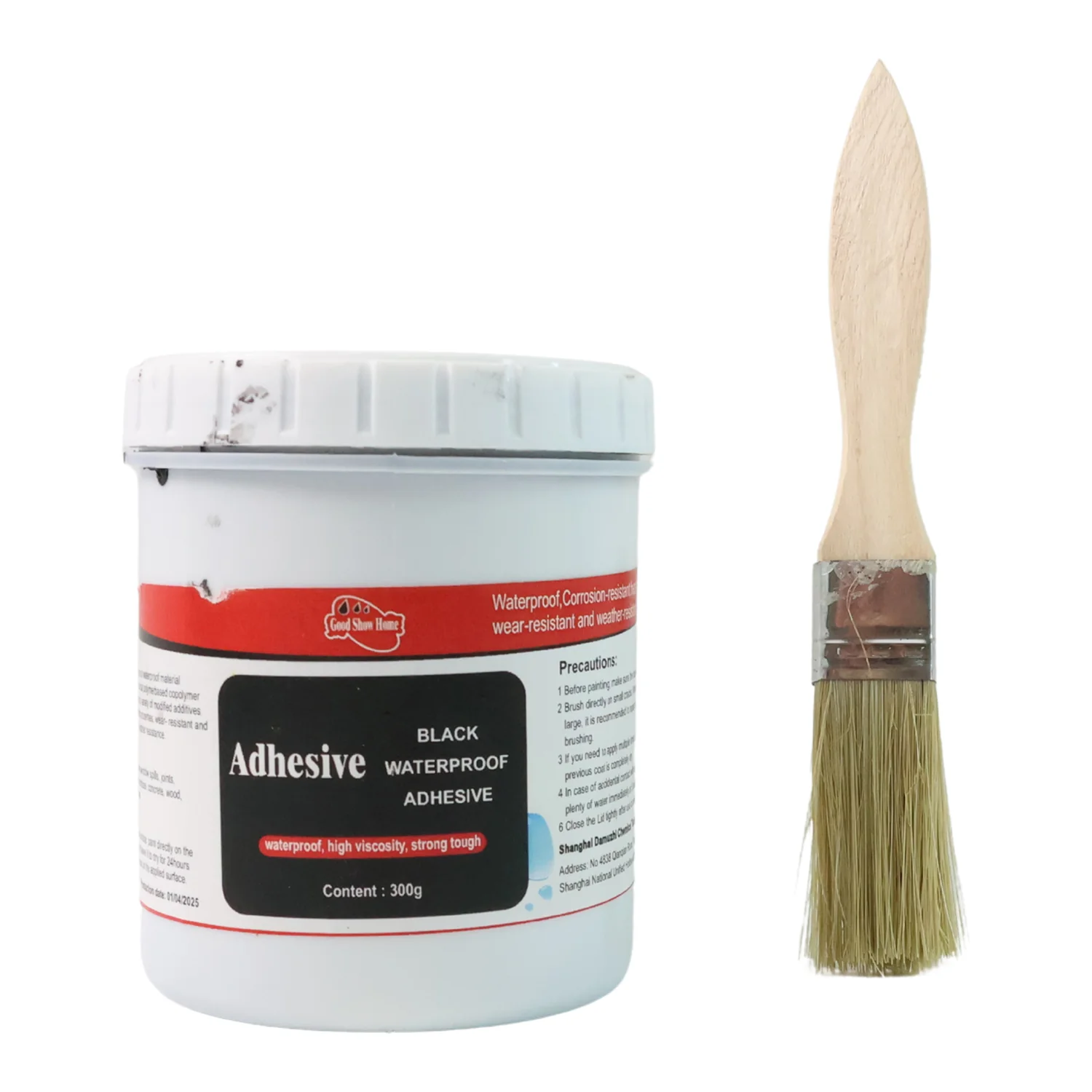 Black Waterproof Adhesive Paste 300 Gm - (Set) - Image 5