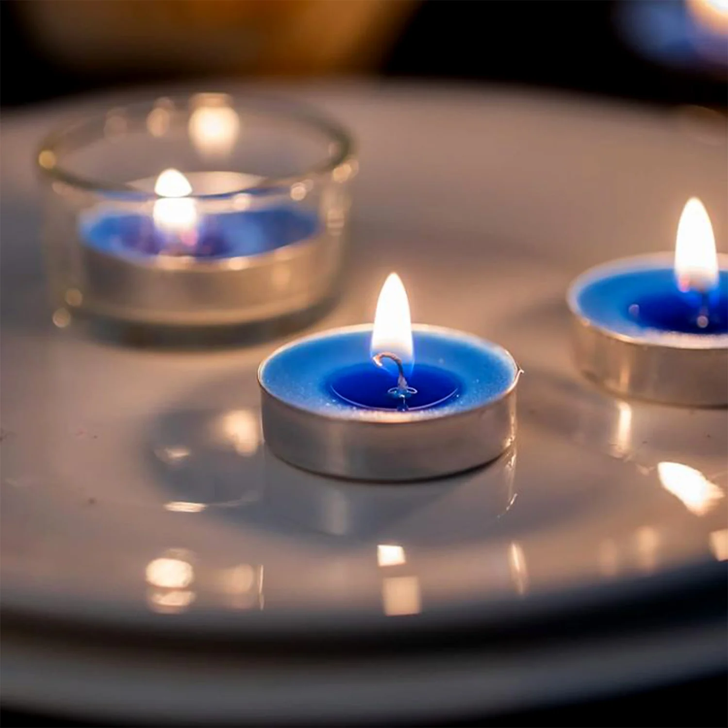 Mix Color Scented Tea Light Candles (25 Pc / Set) - Image 7