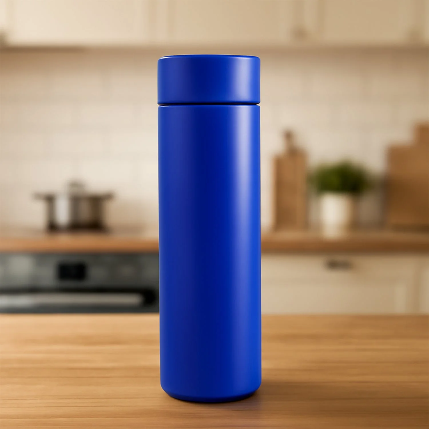 Blue Vacuum Insulated Water Bottle (1 Pc / 500ML) - Image 3