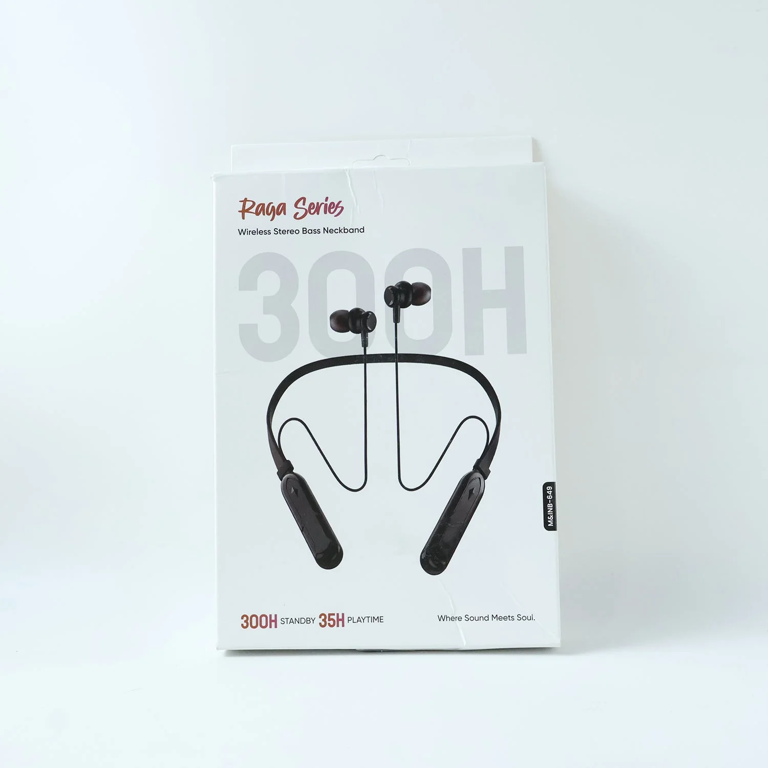 Raga Series Wireless Stereo Bass Neckband Earphones, Neck band (1 Pc) - Image 7