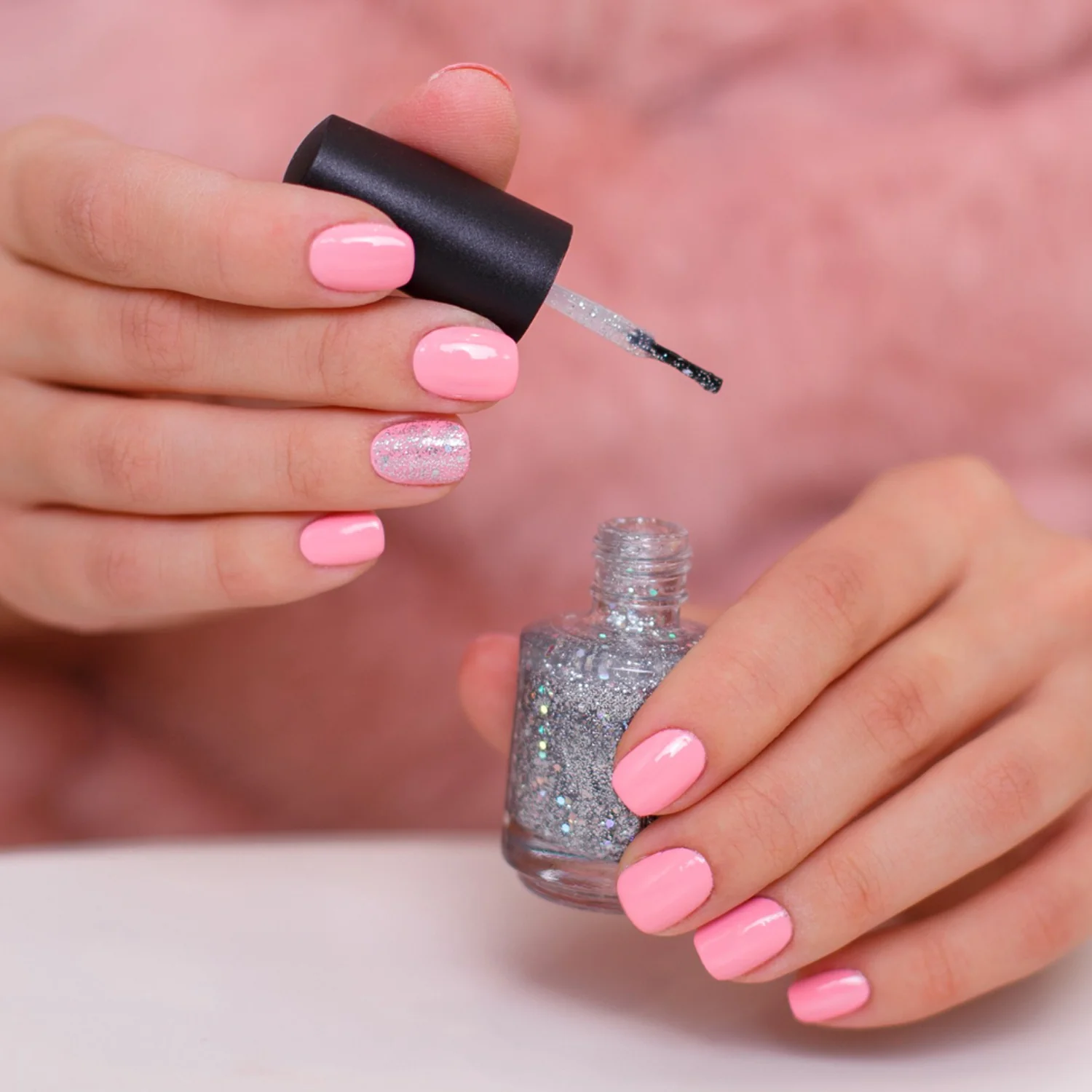 Blush Jari Mini Nail Polish (Mix Color / 6 ML / 1 Pc) - Image 3