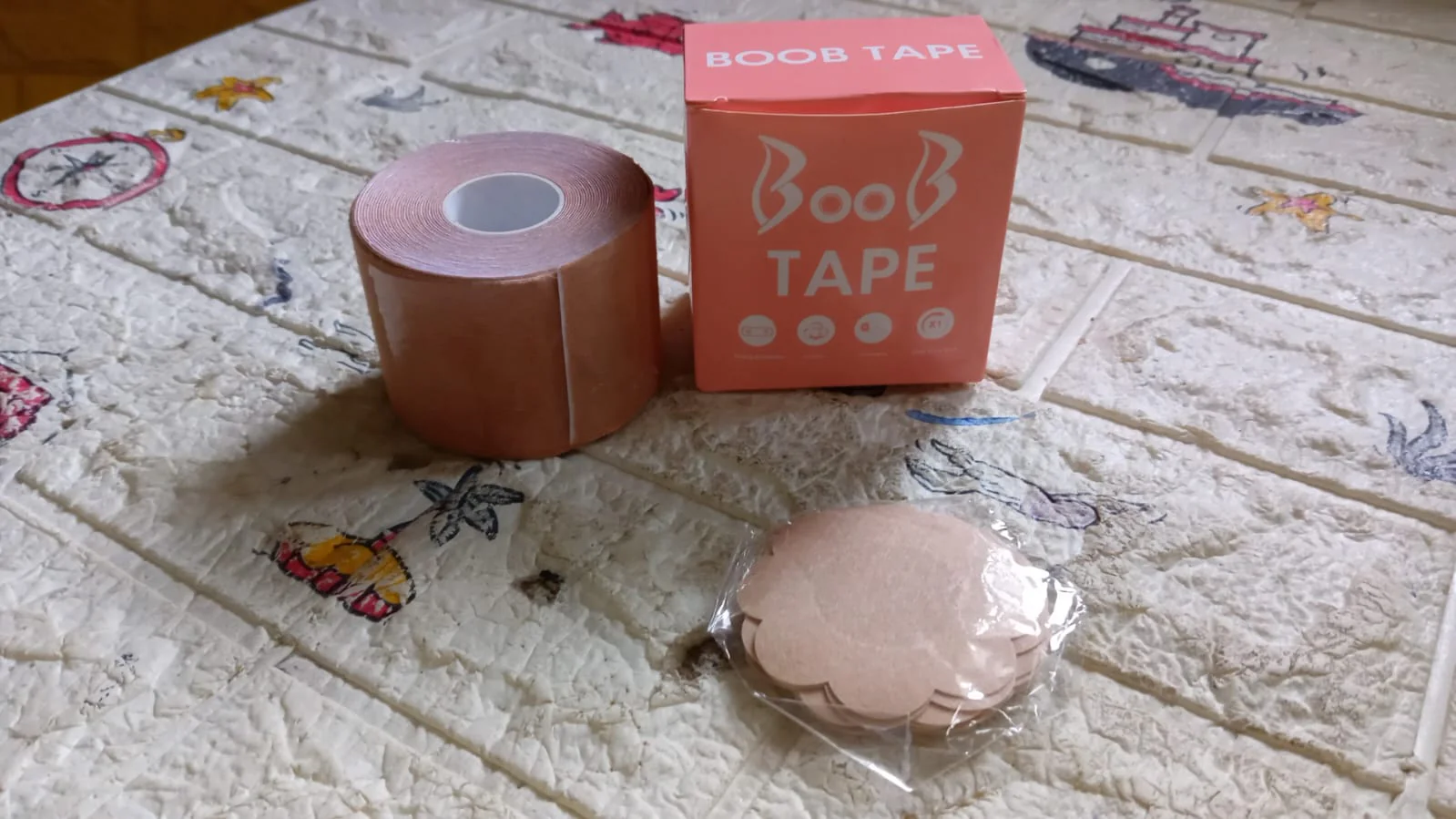 Boob Tape with Nipple Covers: Cotton, Breathable, Lift & Support (5m, 10 Pairs) - Image 11