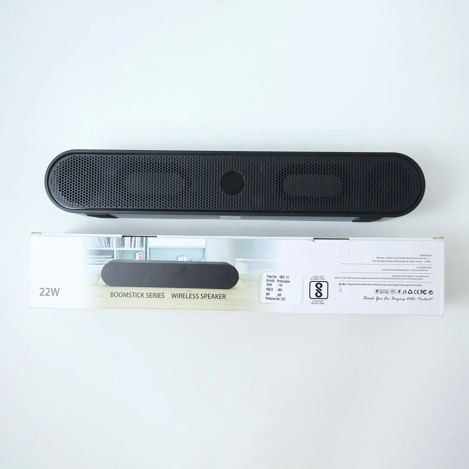 Boomstick Series 22W Wireless Soundbar Speaker (1 Pc) - Image 6