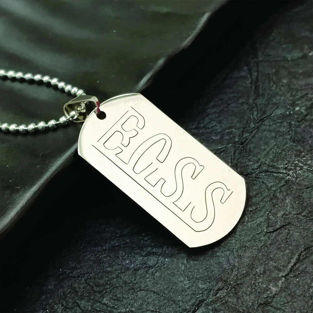 Boss Chain Pendant For Men - Image 2