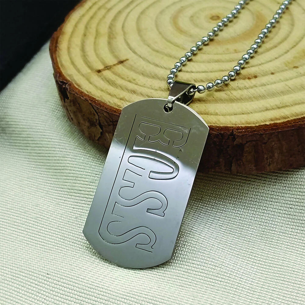 Boss Chain Pendant For Men - Image 3