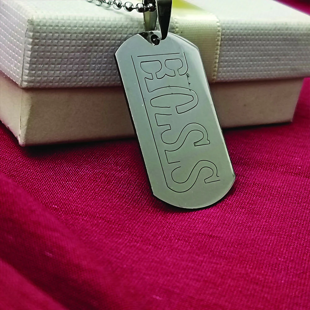 Boss Chain Pendant For Men - Image 5