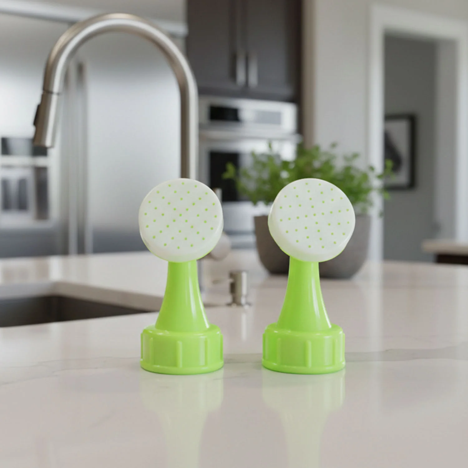 Bottle Watering Nozzle for Plants – Garden Water Sprinkler Head (2 Pc) - Image 3