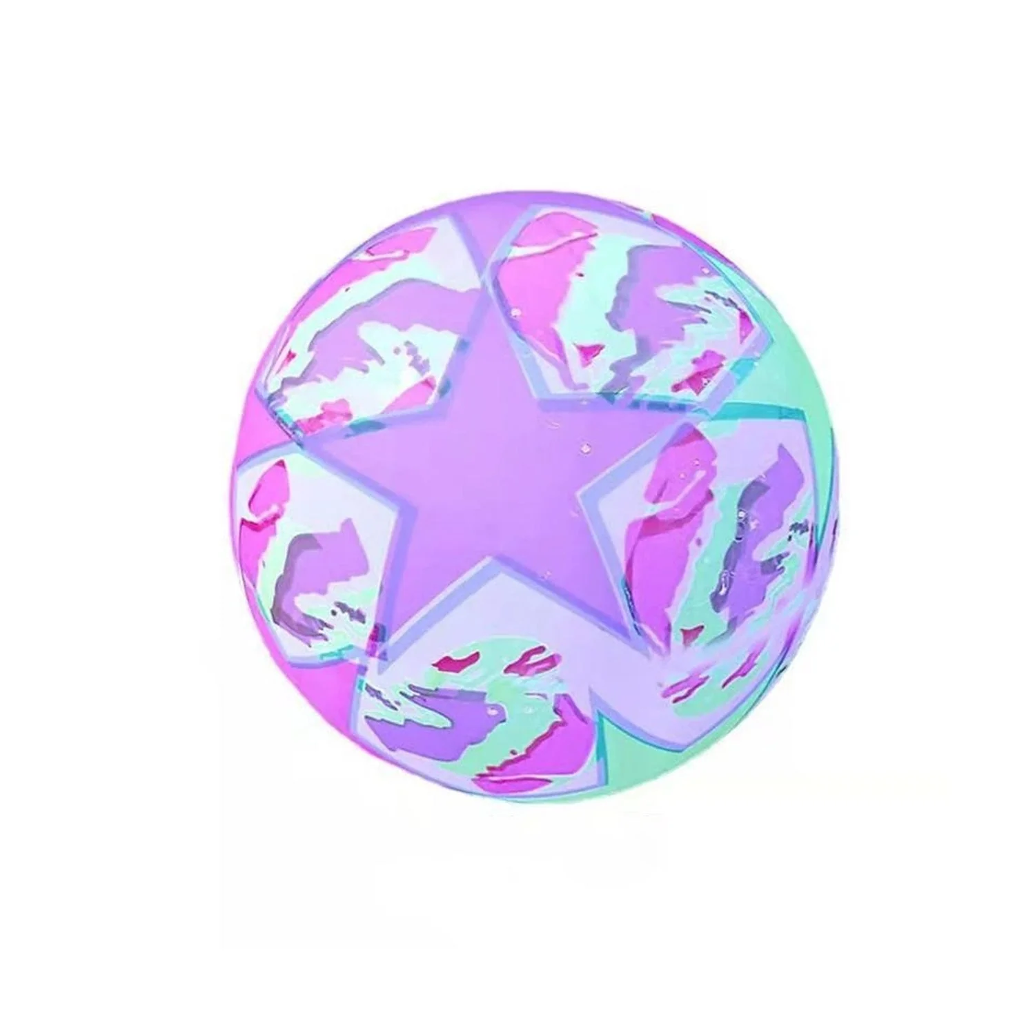 Bouncy Stress Reliever Fun Play Led Rubber Balls for Kids (1 Pc Only) - Image 7