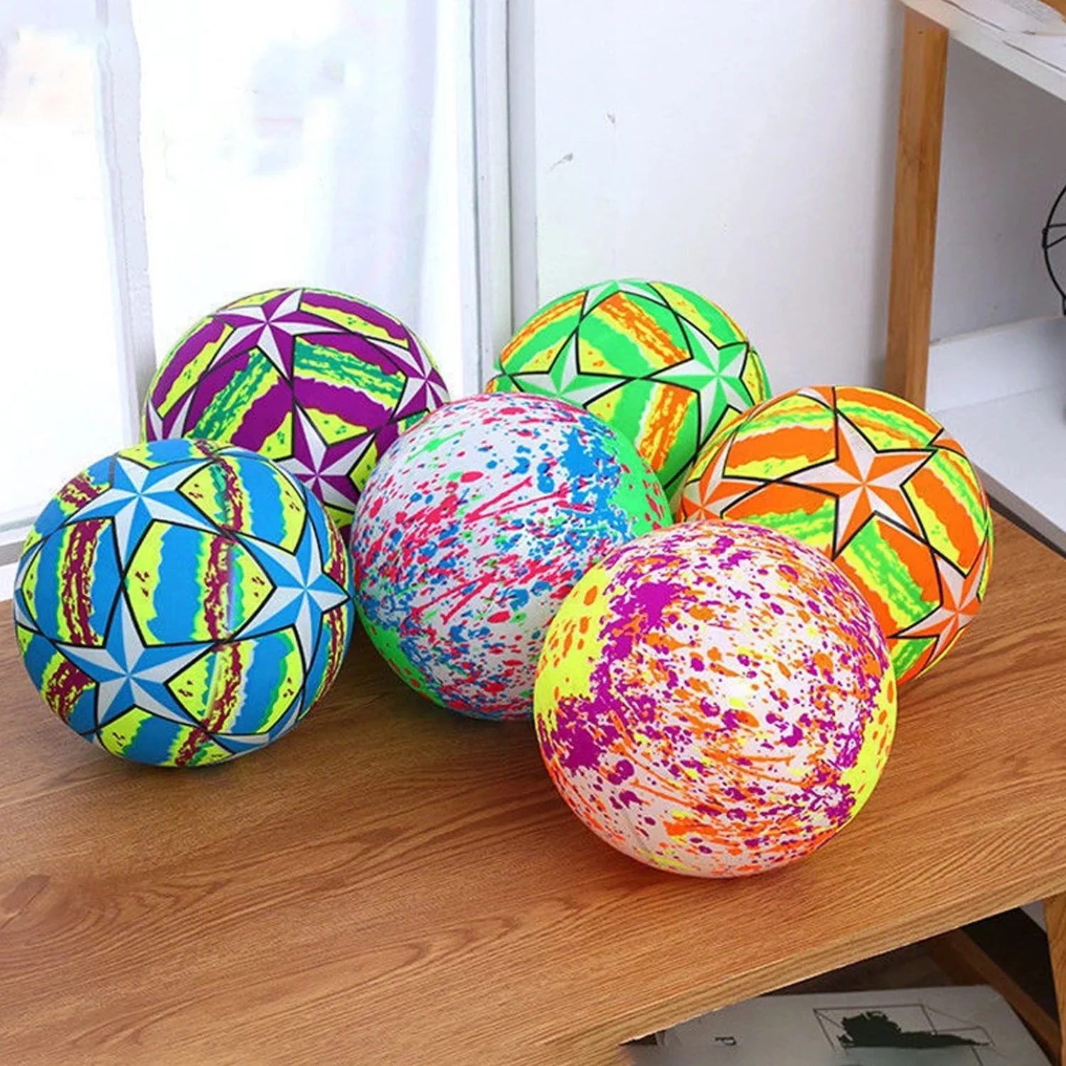 Bouncy Stress Reliever Fun Play Led Rubber Balls for Kids (1 Pc Only) - Image 8