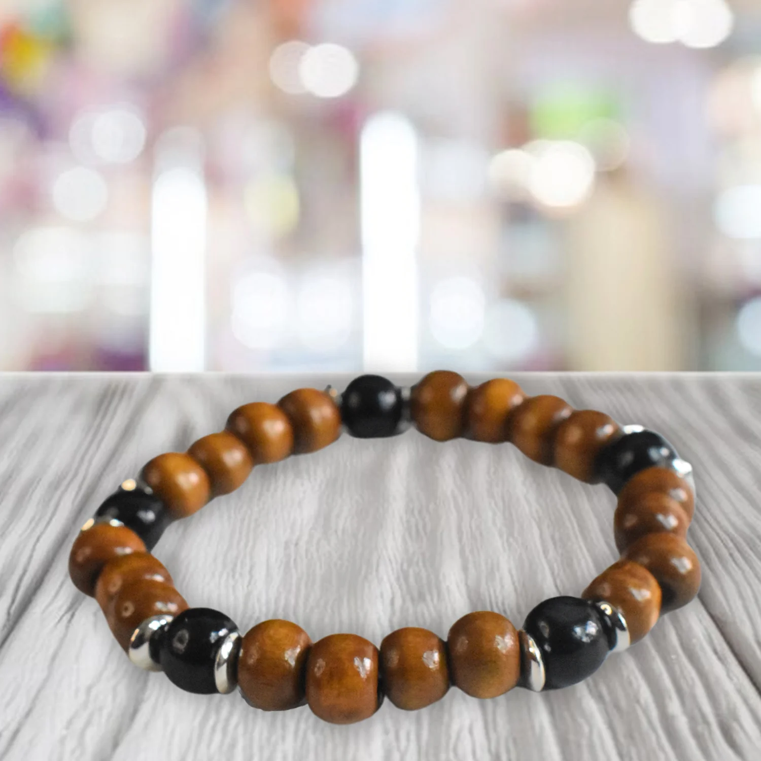 Bracelet for Women Men Eye  Bracelets on Hand Healing Reiki Bead Crystal Bangles - Image 6