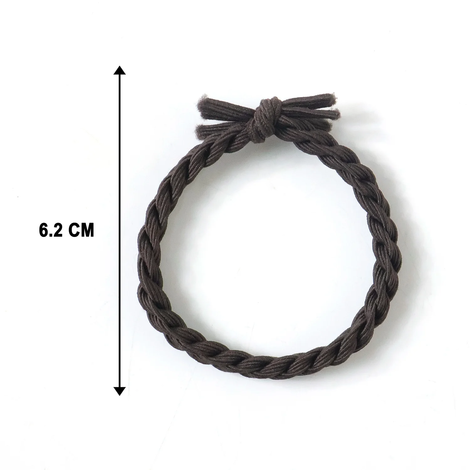 Braided Elastic Hair Bands Set (1 Set) - Image 6