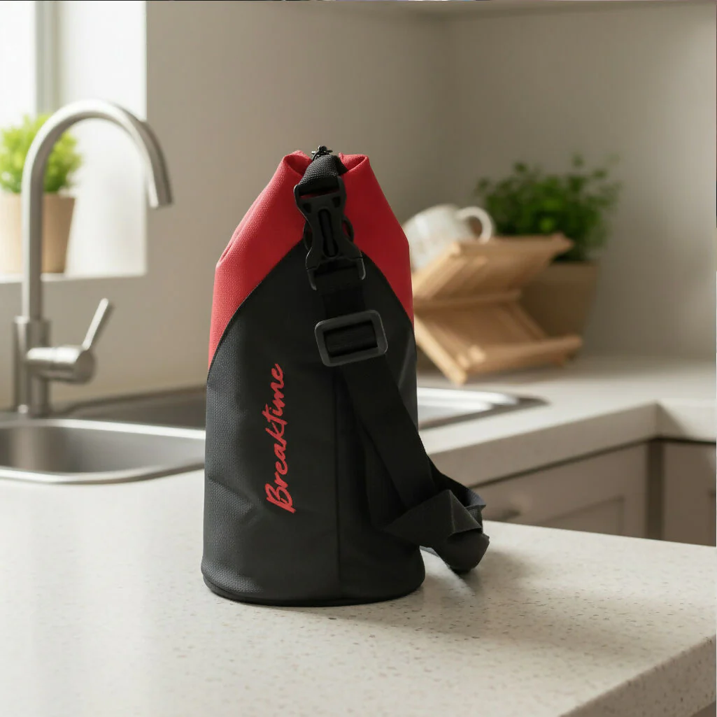 Breaktime Multicolor Tiffin Bag with Adjustable Strap & Zipper - Image 3