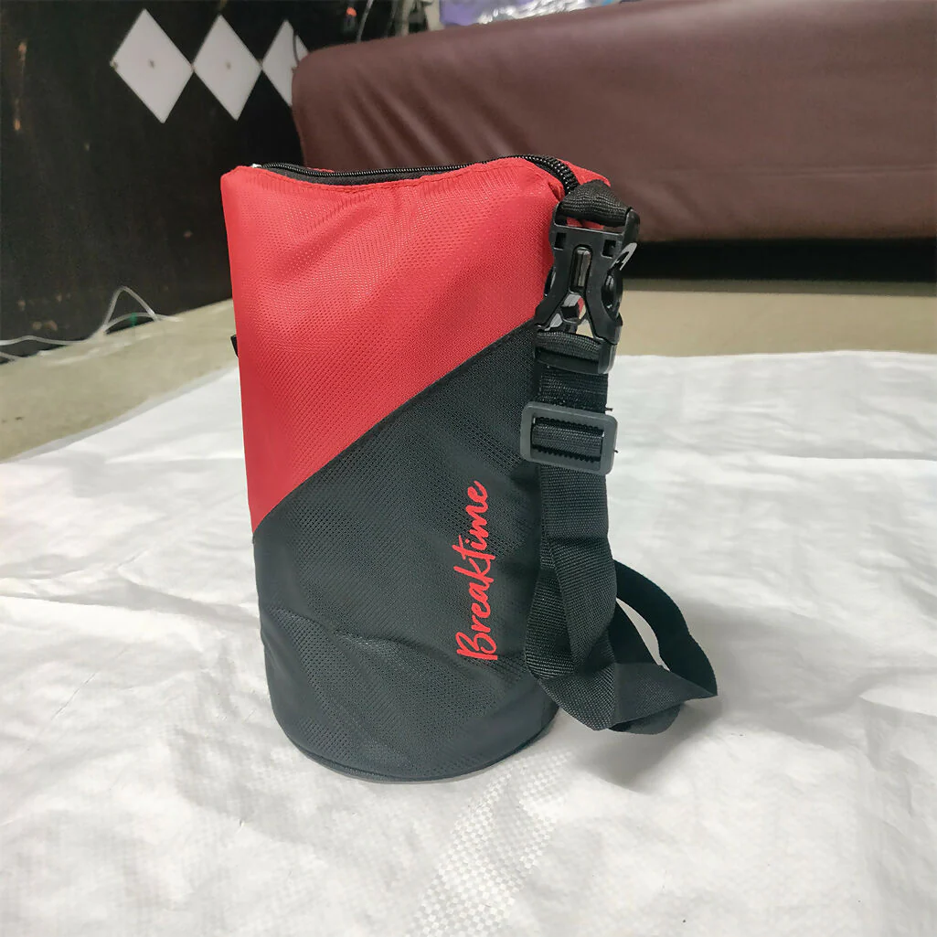 Breaktime Multicolor Tiffin Bag with Adjustable Strap & Zipper - Image 4