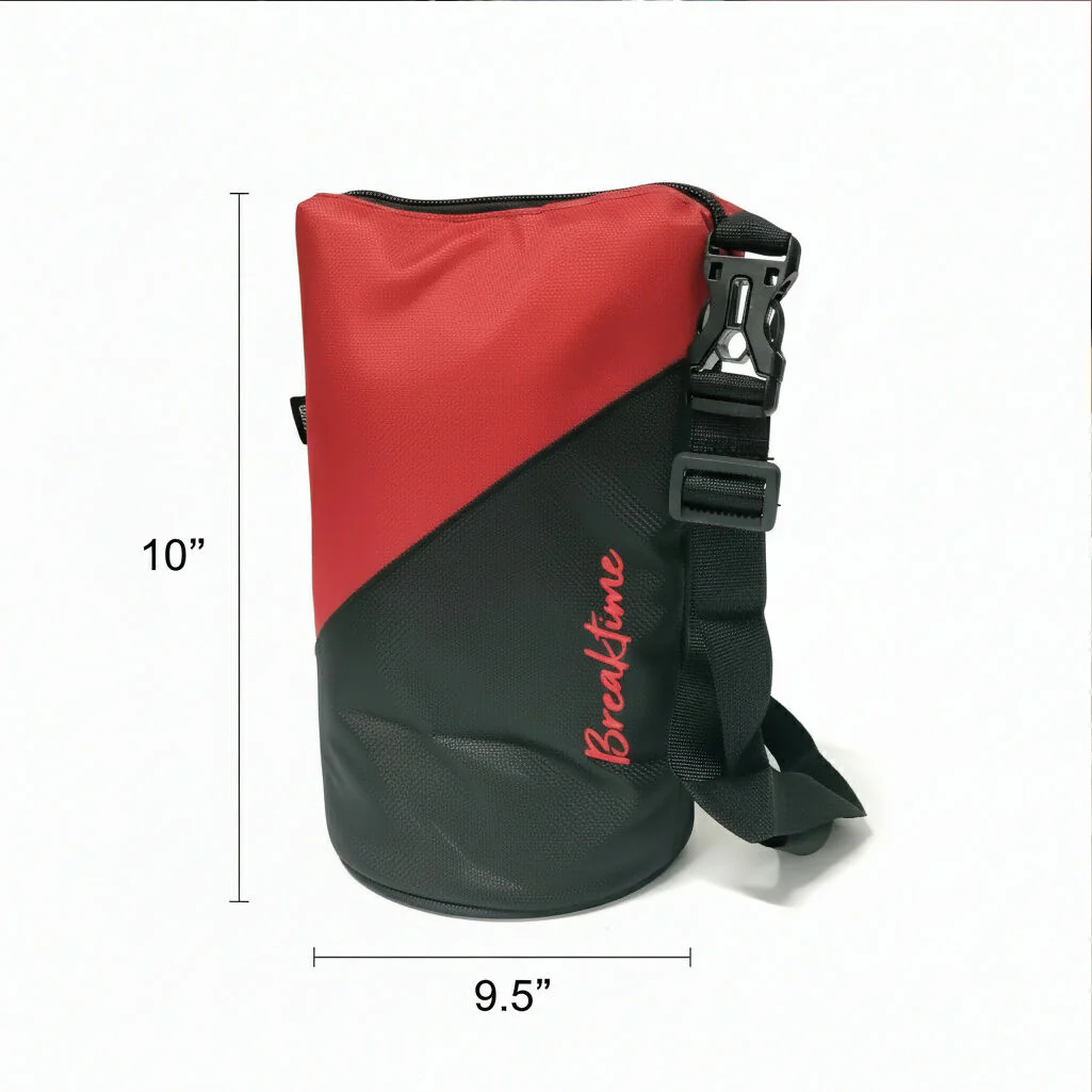 Breaktime Multicolor Tiffin Bag with Adjustable Strap & Zipper - Image 5