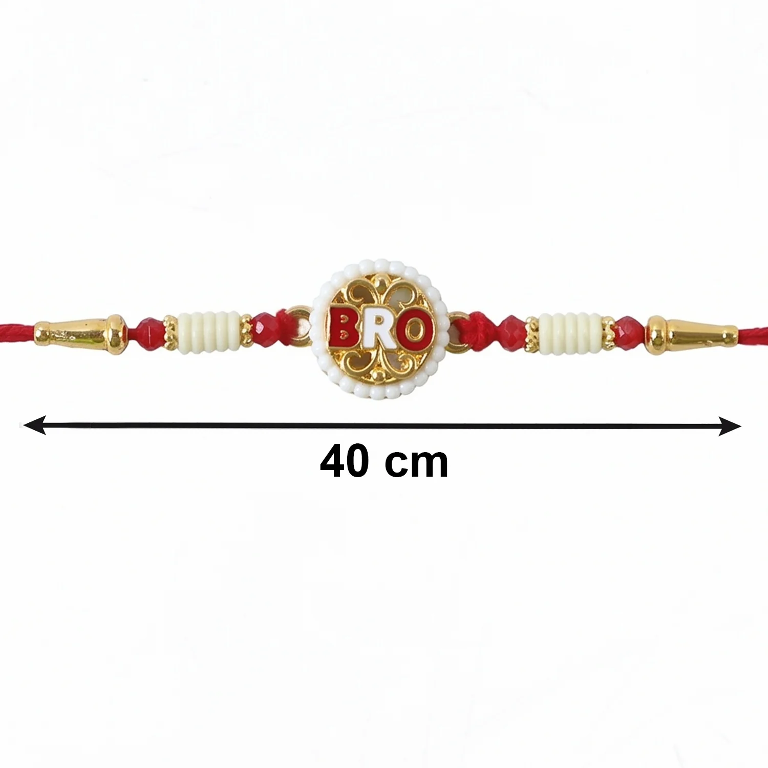 BRO Letter Designer Rakhi for Brother - Image 6