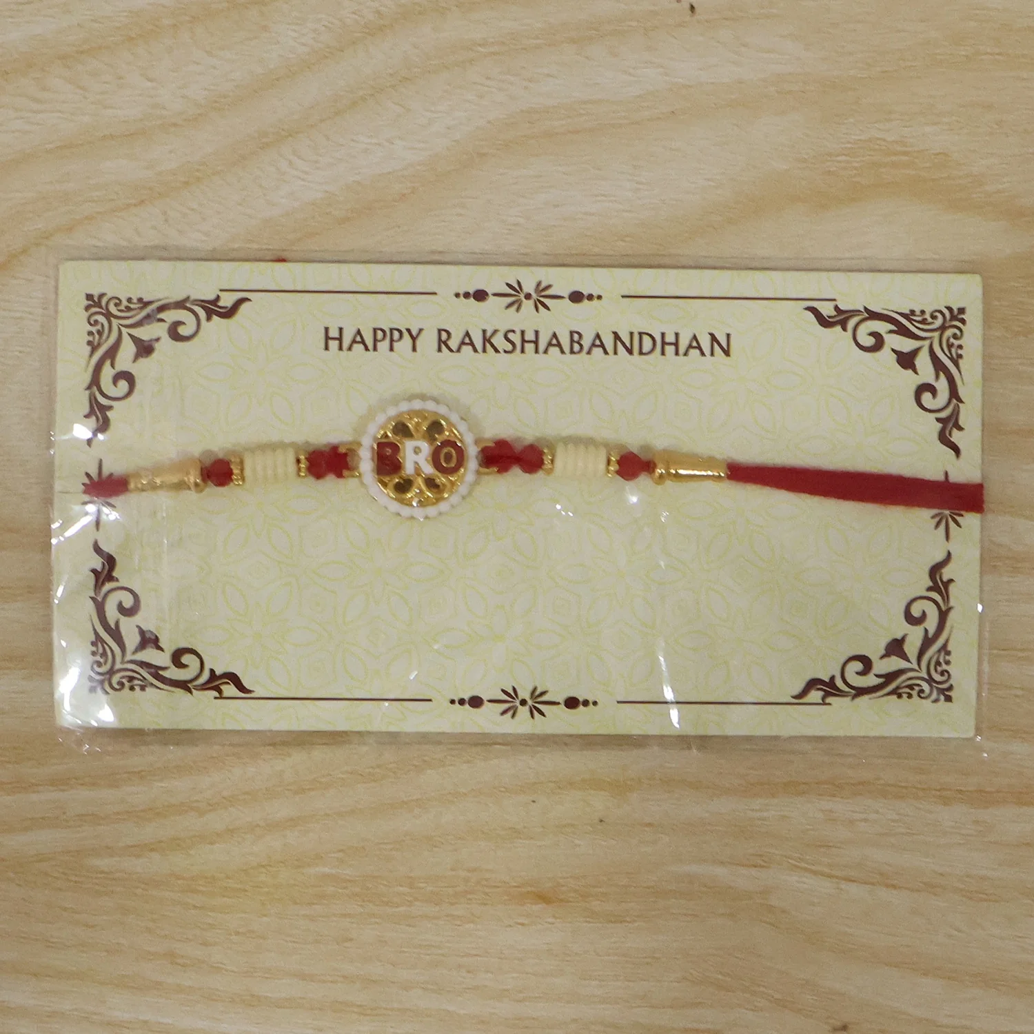 BRO Letter Designer Rakhi for Brother - Image 7