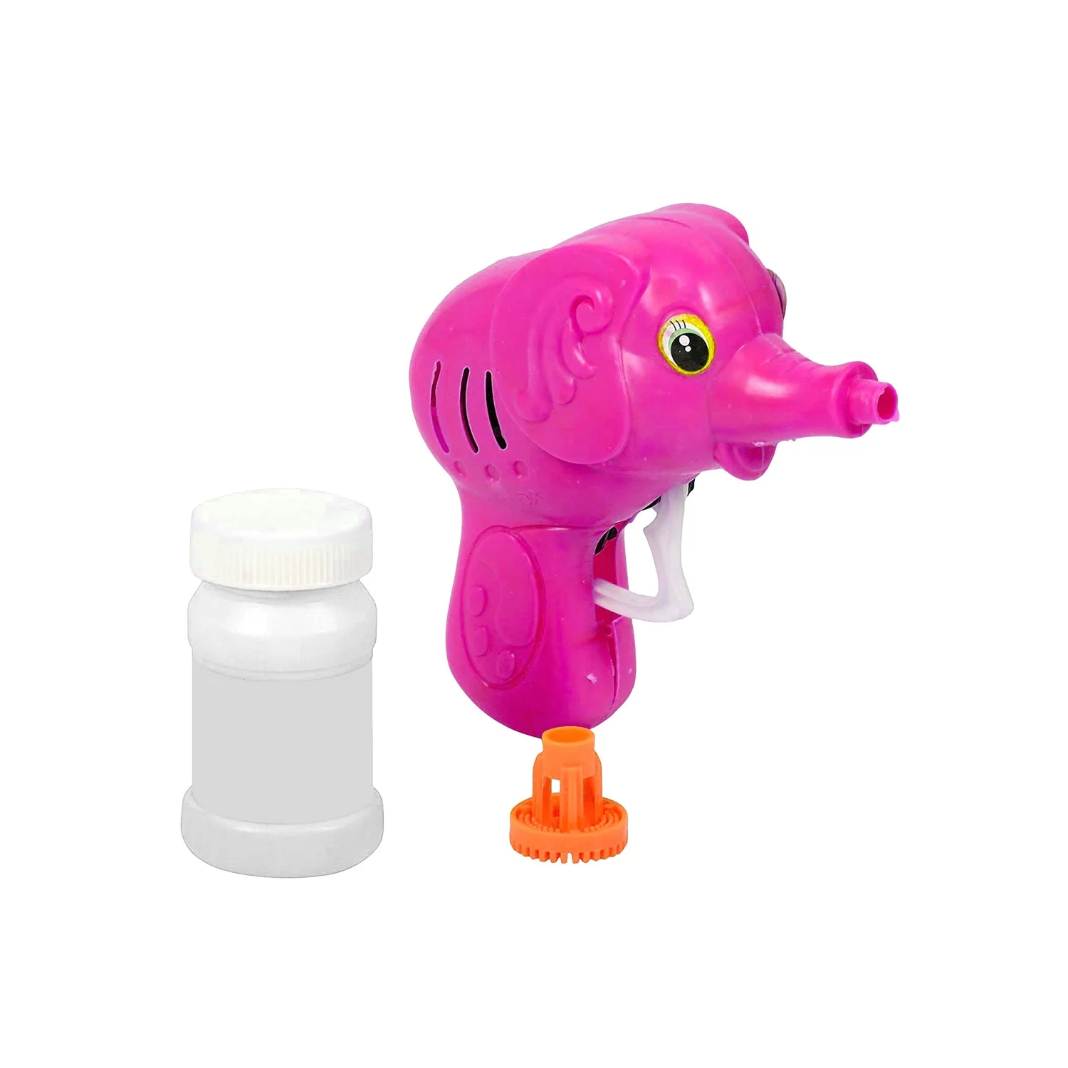 Elephant Hand-Press Bubble Gun Toy with Bubble Liquid Bottle for Kids - Image 5