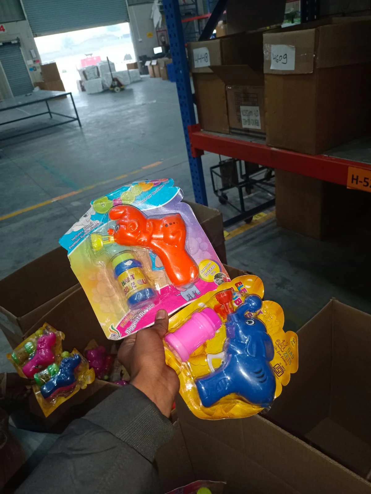 Elephant Hand-Press Bubble Gun Toy with Bubble Liquid Bottle for Kids - Image 8