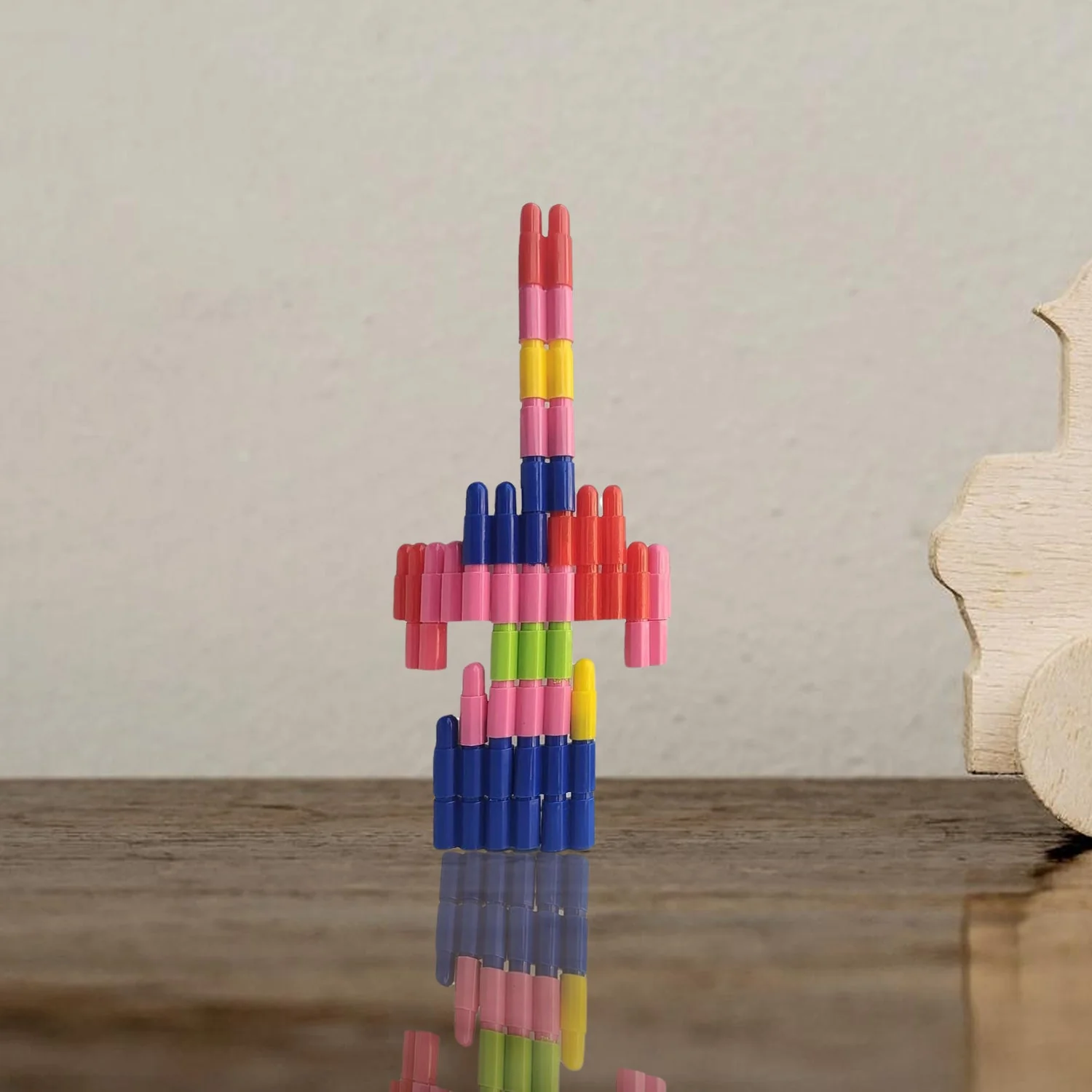 Bullet Blocks Intelligent Kids Creative Bullets Shaped Building (Approx 88 Pcs) - Image 6