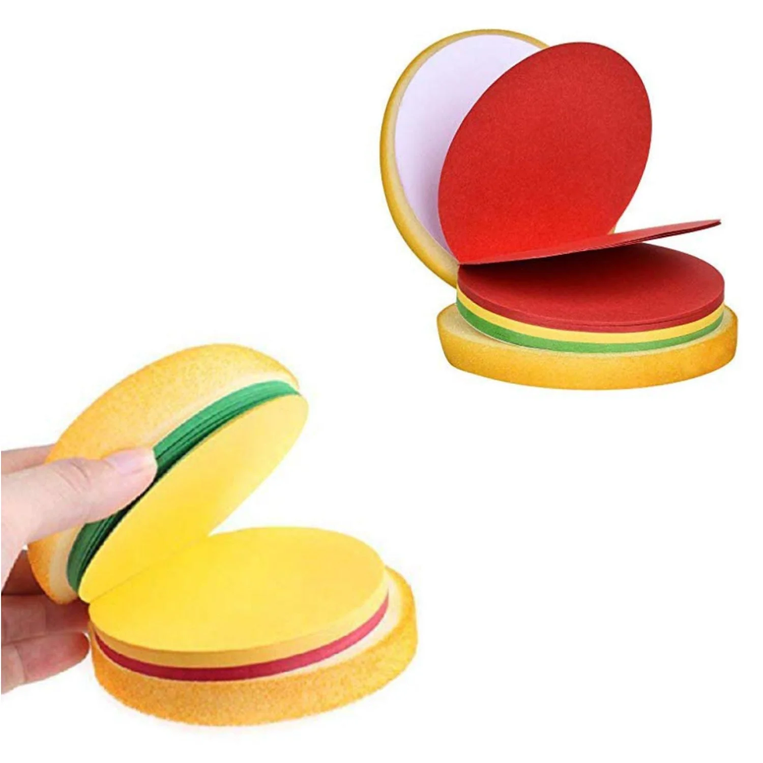 Burger Shaped Note / Sticky Notes / Memo Notes, Unique Mini Notes (Multicolor) - Image 5