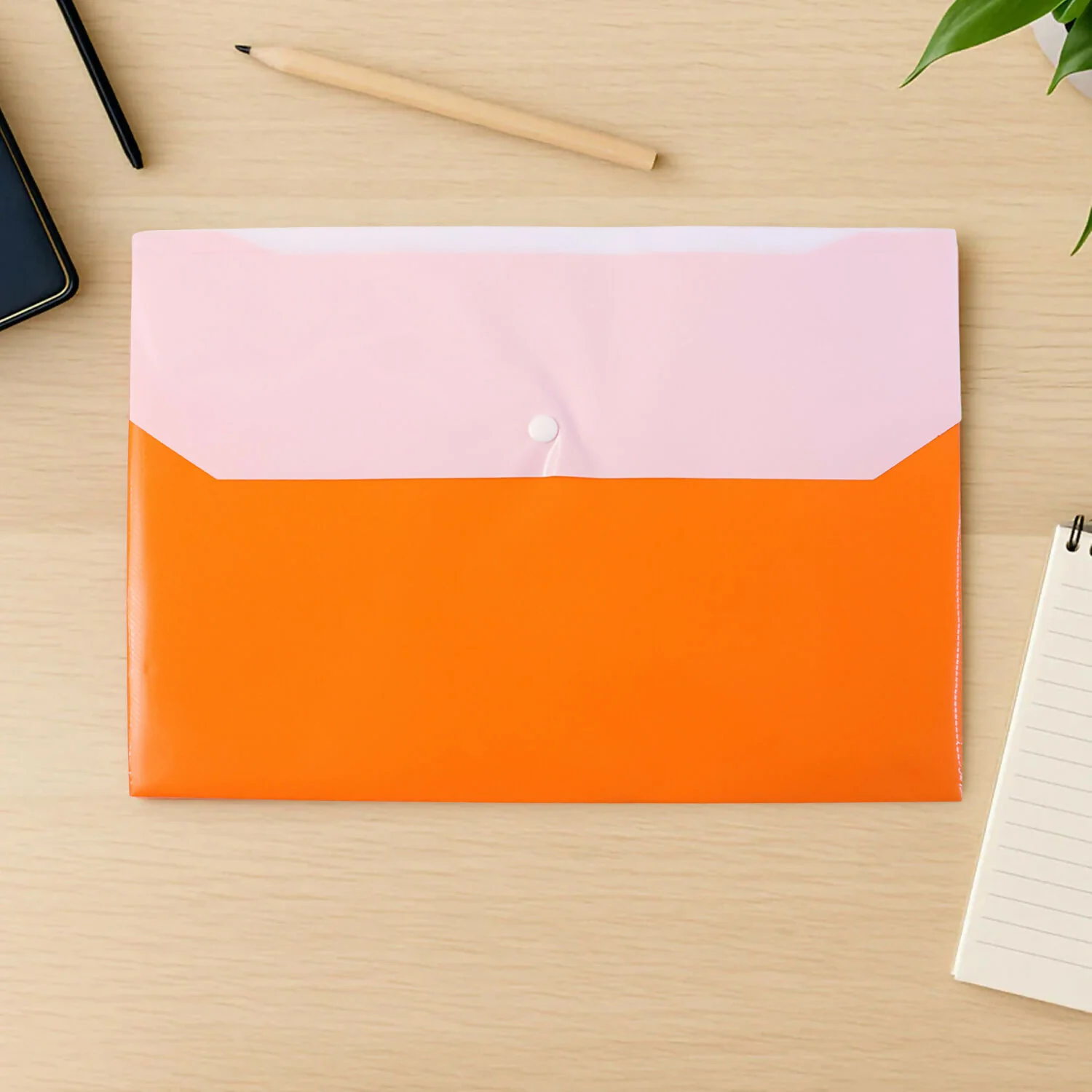 Button Closure Expanding Document File Folder – Mix Colour - Image 6