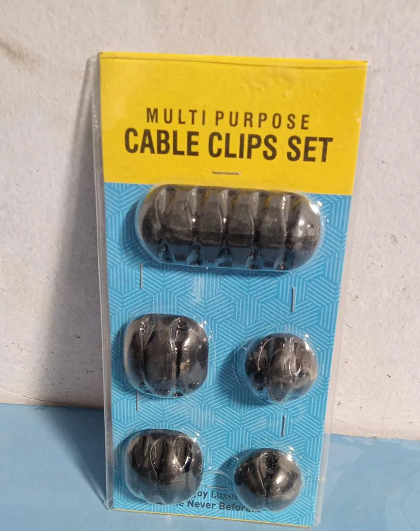 Multi-Purpose Cable Clips and Wire Organizer for Desk and Table - Image 11