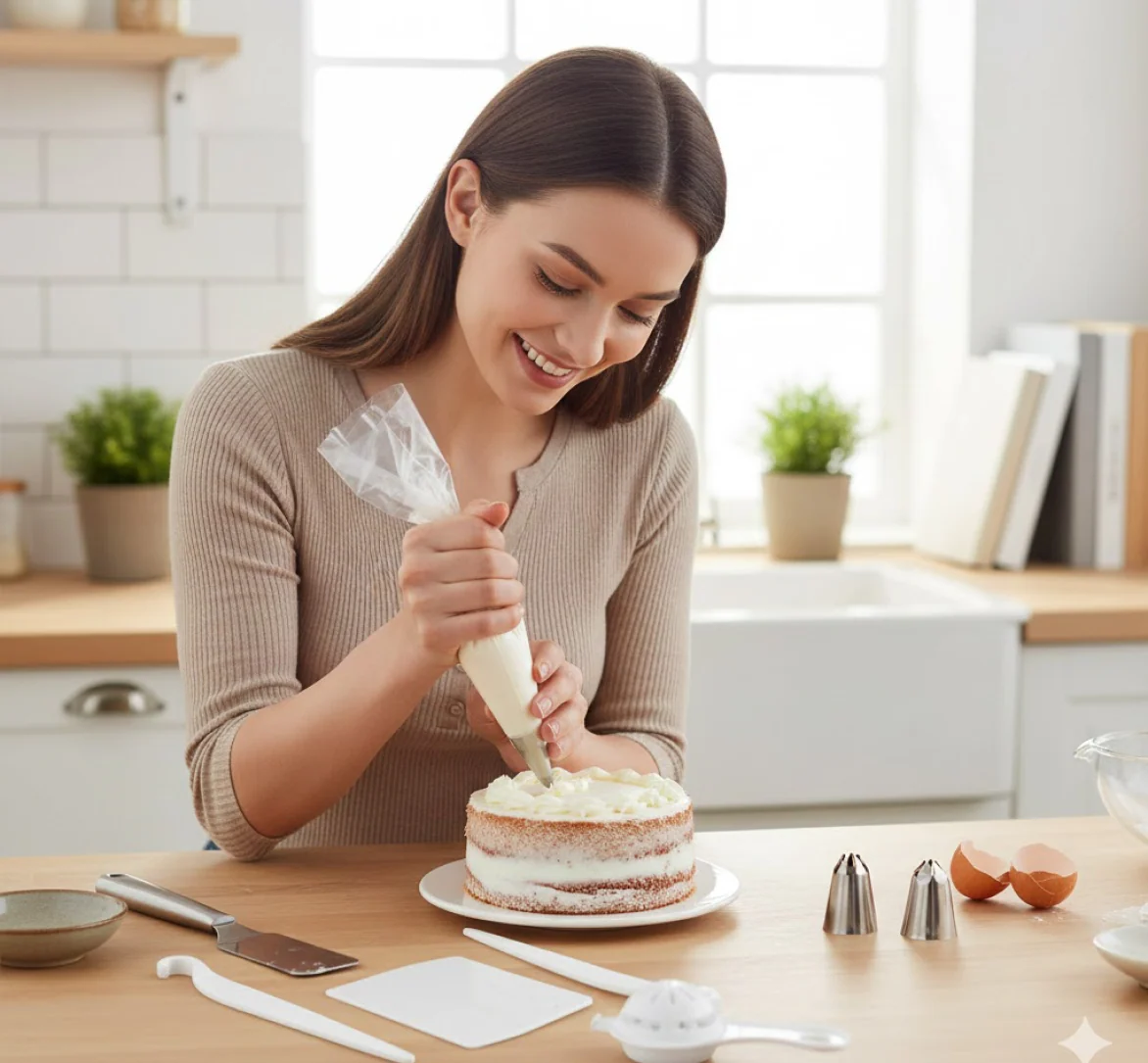 Essential Cake Decorating Kit: 3-Piece Set for Bakers of All Levels - Image 5