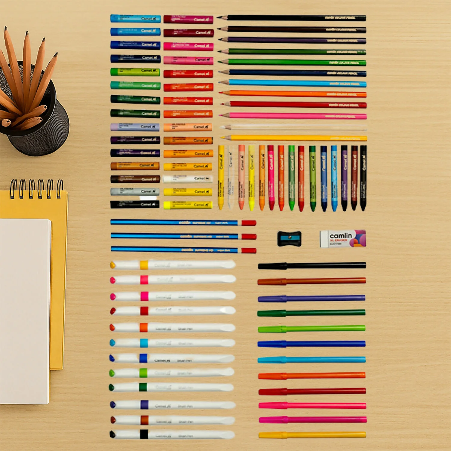 Camel Art Studio Kit – 80+ Pcs Complete Art & Drawing Set - Image 3