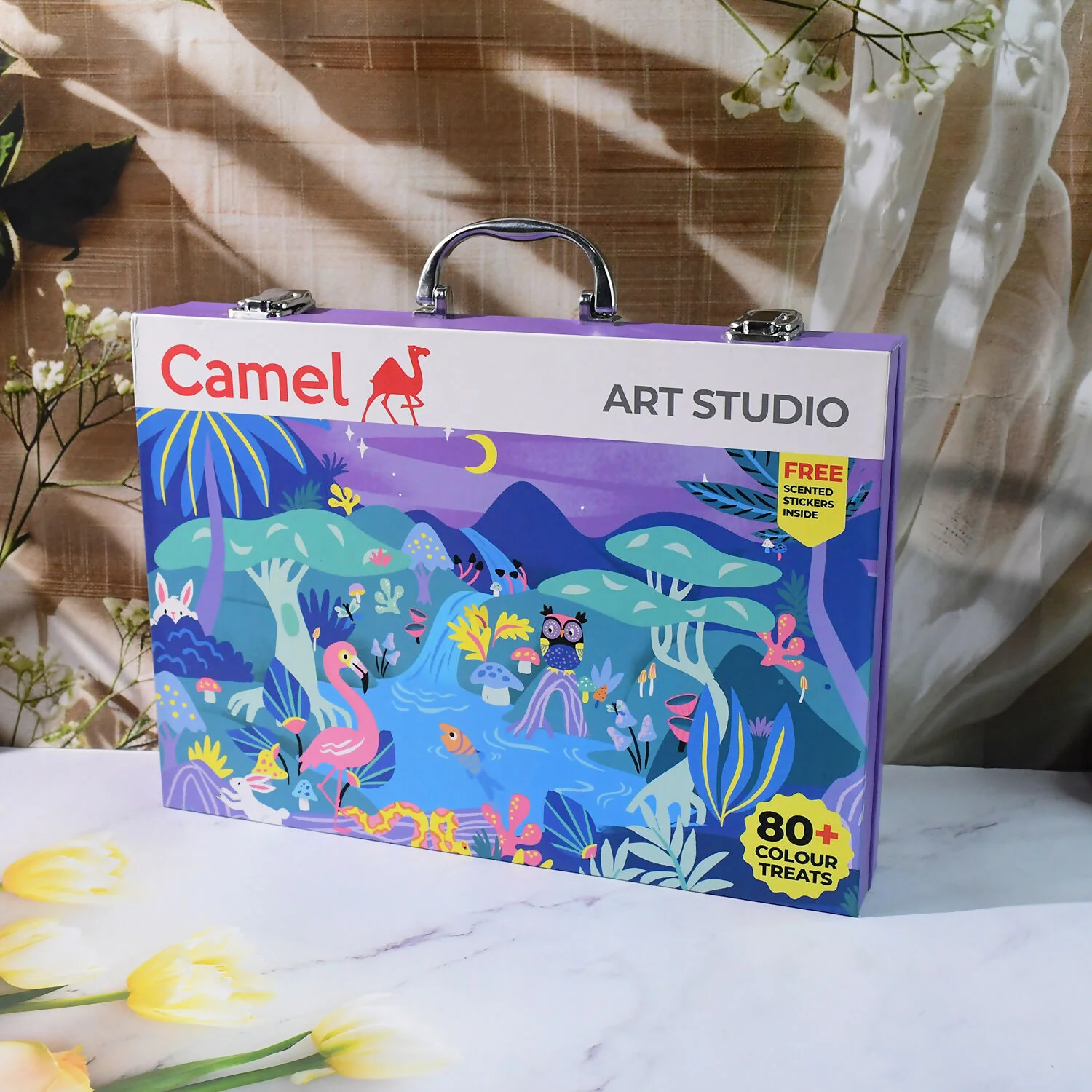 Camel Art Studio Kit – 80+ Pcs Complete Art & Drawing Set - Image 7