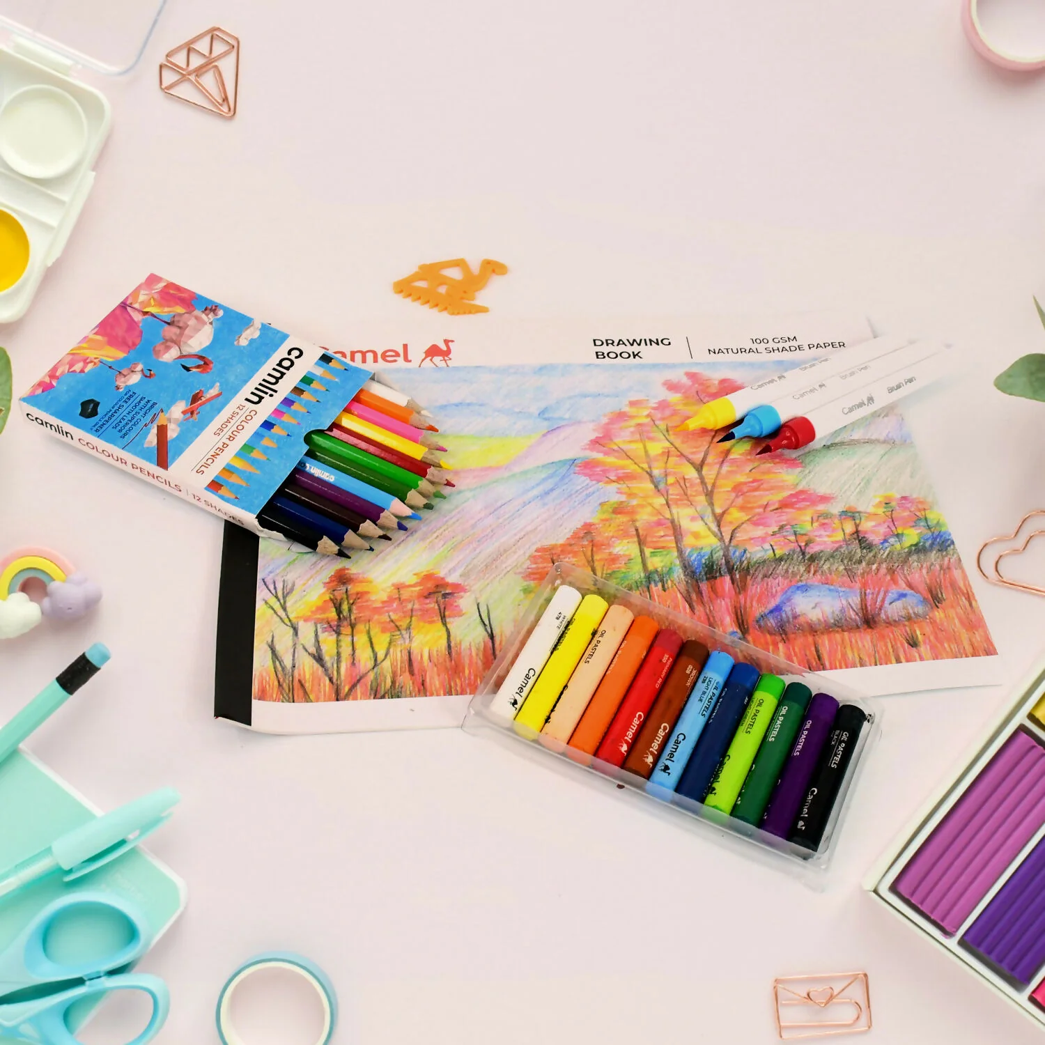 Camel Painting Kit – Complete Creative Set for Kids and Young Artist - Image 2