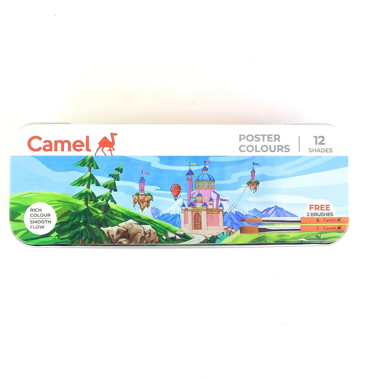 Camel Poster Colours – 12 Assorted Shades for Students (10 ml Each) - Image 5