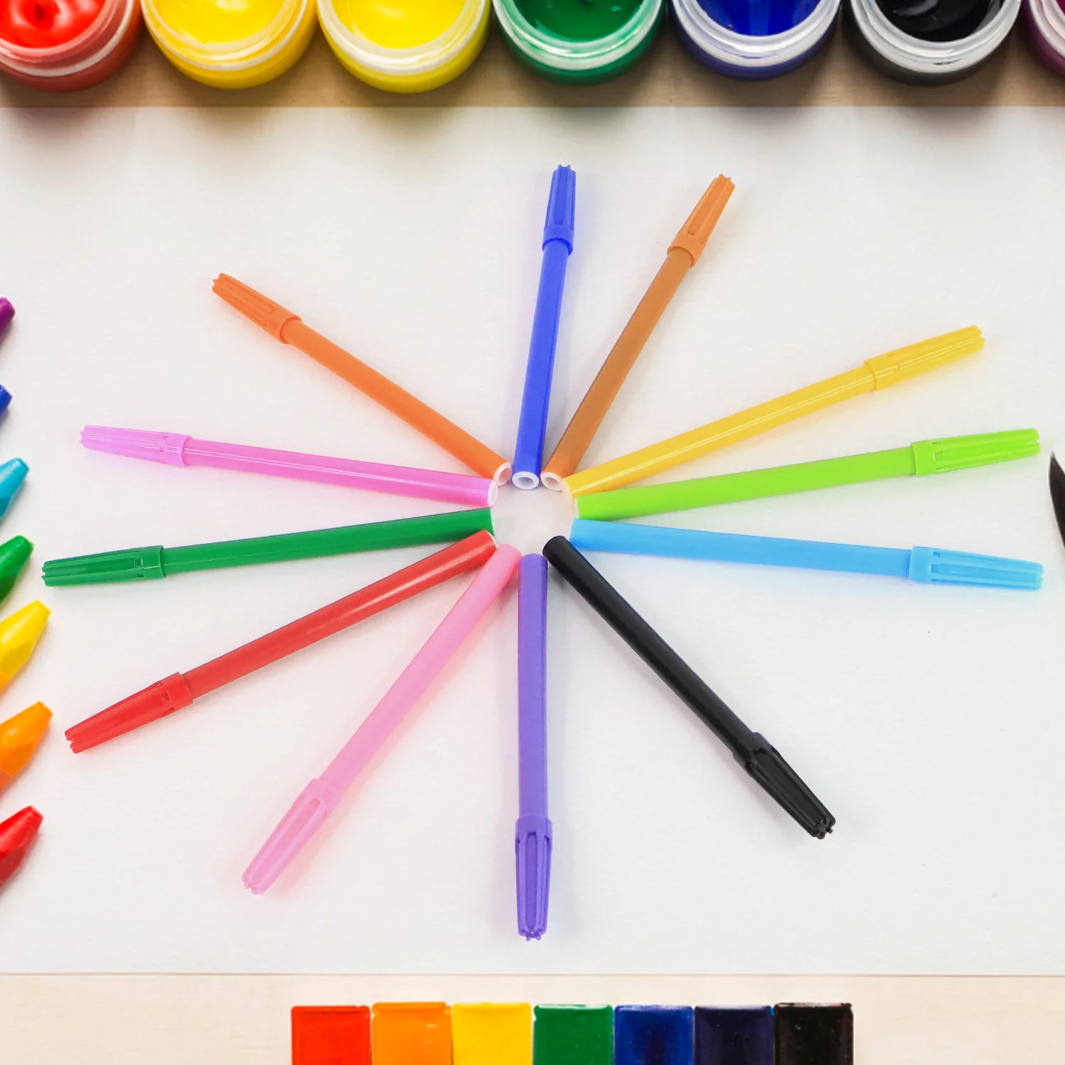 Camel Sketch Pens – 12 Colorful Shades Drawing, Sketching, and Artistic Creativity - Image 4