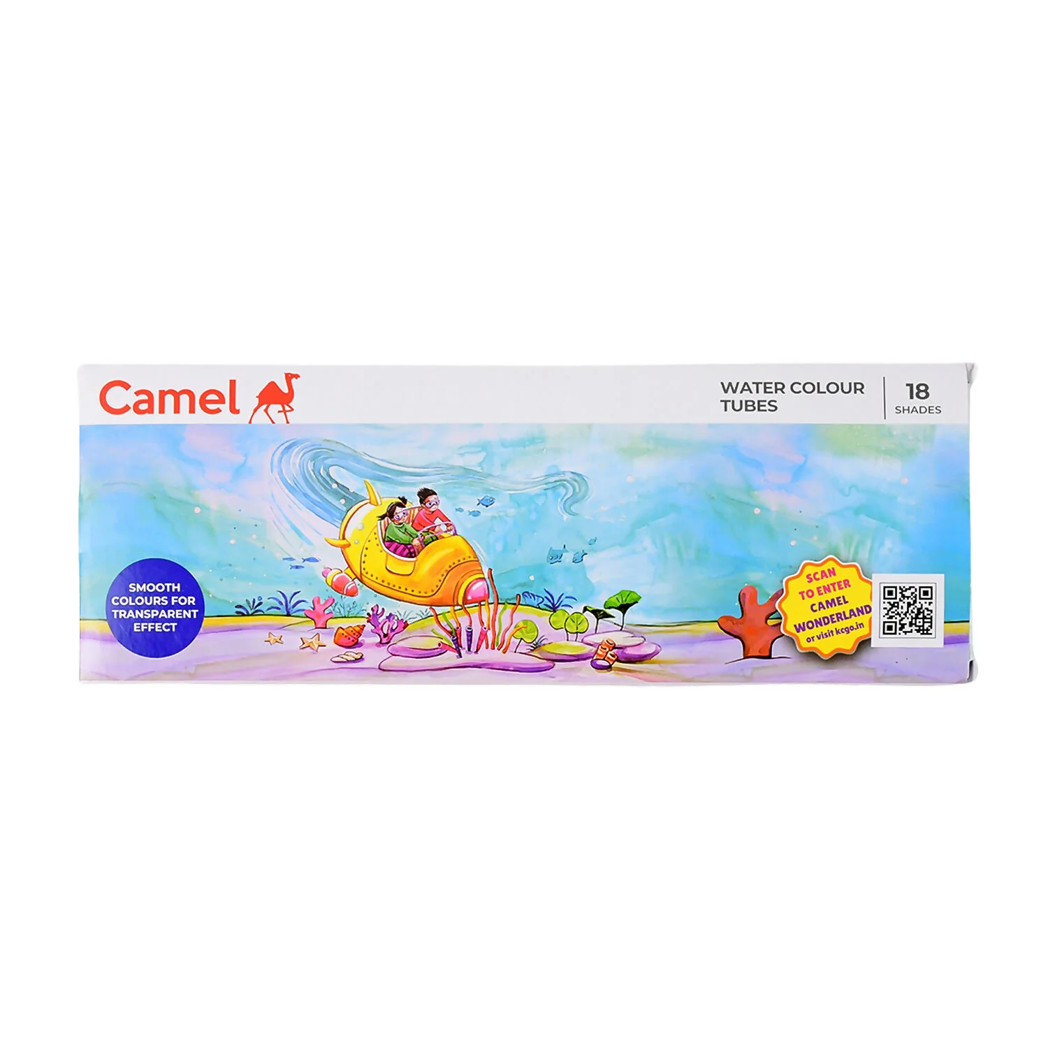 Camel Water Colour Tubes 18 Assorted Shades for Students and Artists (5 ml each) - Image 5