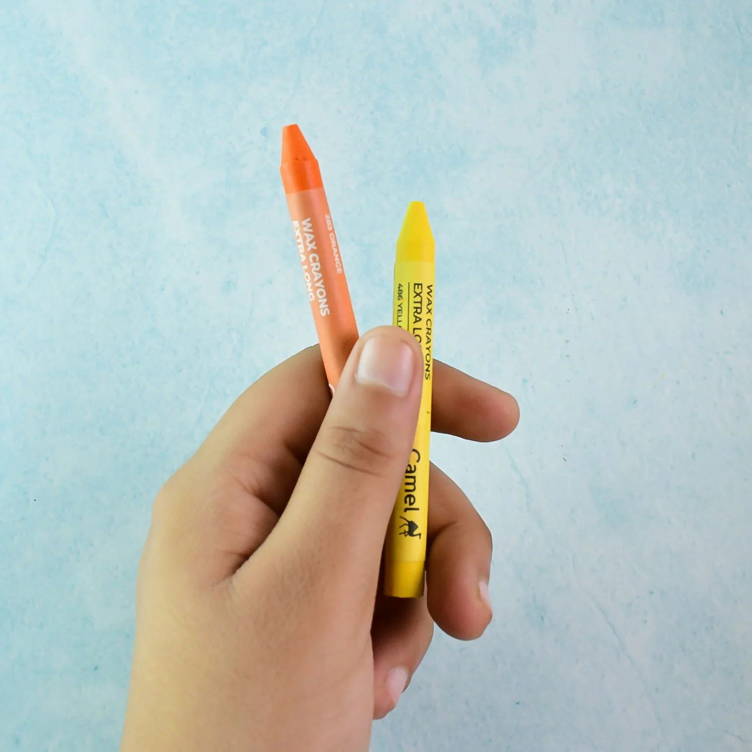 Camel Wax Crayons Extra Long - 13 Shades - Image 4