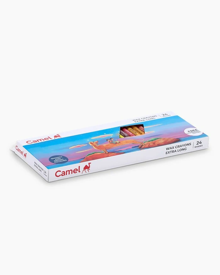Camel Wax Crayons Extra Long – 26 Vibrant Shades - Image 6
