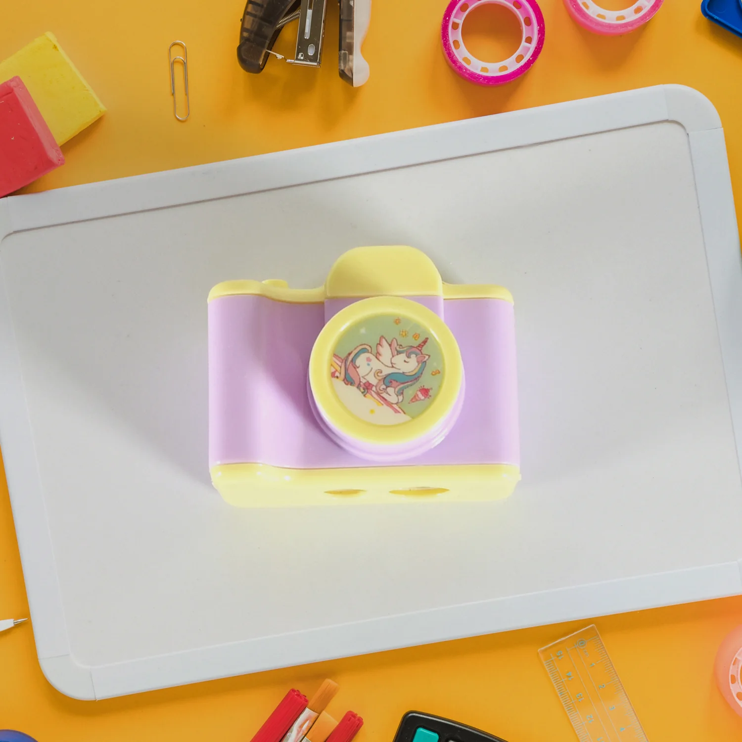 Camera Shape Pencil Sharpener – Stylish Lightweight Sharpener for Kids & Office - Image 3