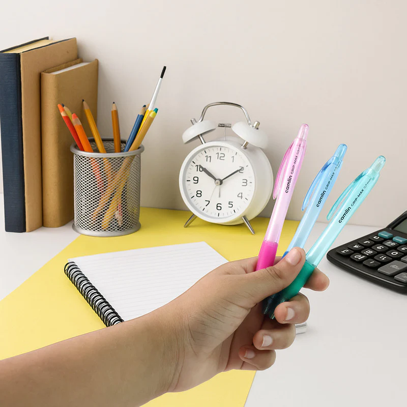 Camlin 3 in 1 Mechanical Pencil Kit – 0.5 mm, 0.7 mm & 0.9 mm Pencils with Hi-Par Leads - Image 5