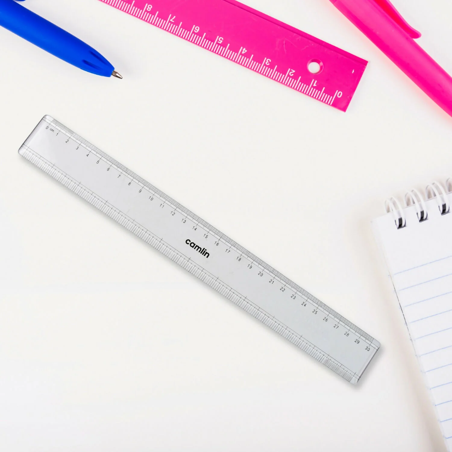 Camlin 30 cm Transparent Plastic Scale Ruler (1 Pc) - Image 4