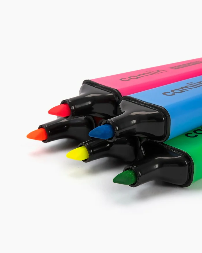 Camlin Assorted Colours Highlighter - (5 / Set) - Image 3