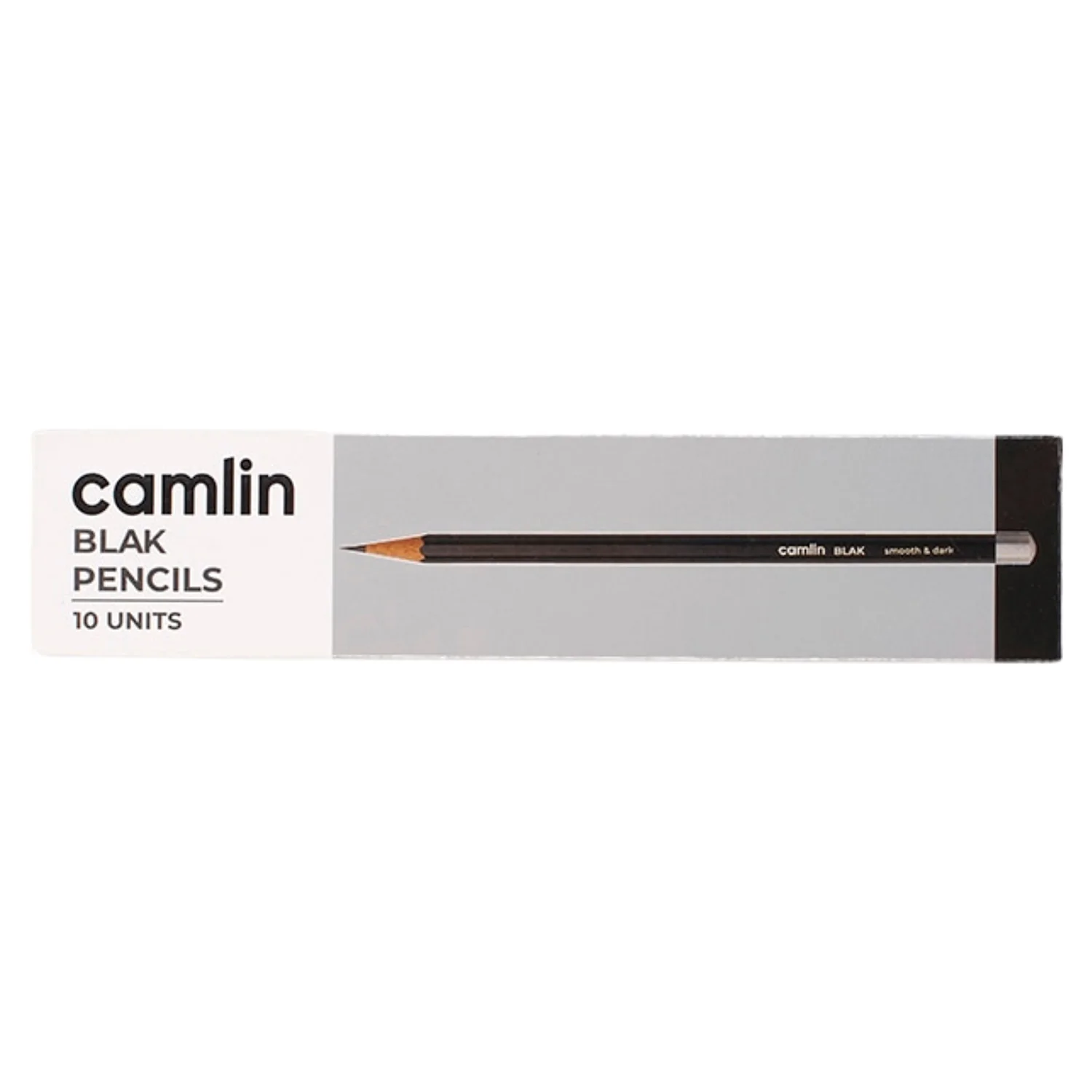 Camlin Black Pencils – Pack of 10 Smooth Writing Graphite Pencils - Image 11