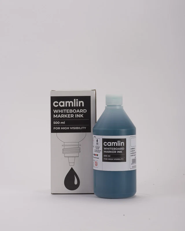 Camlin Blue Whiteboard Marker Ink – High Visibility Refill Bottle (500 ml) - Image 6
