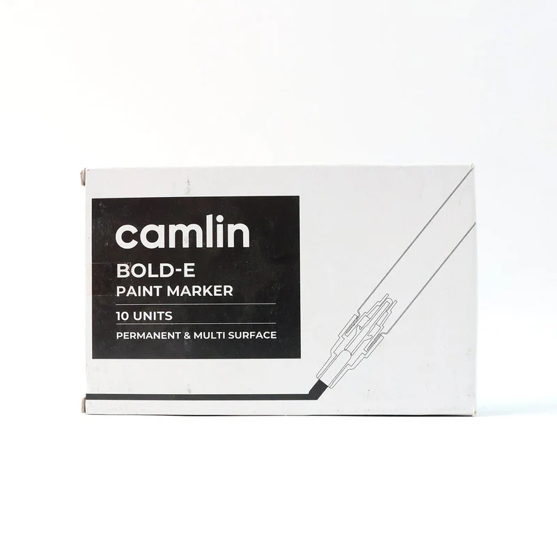 Camlin Bold-E Paint Marker  for Industrial and Multi-Surface Marking – Pack of 10 - Image 5