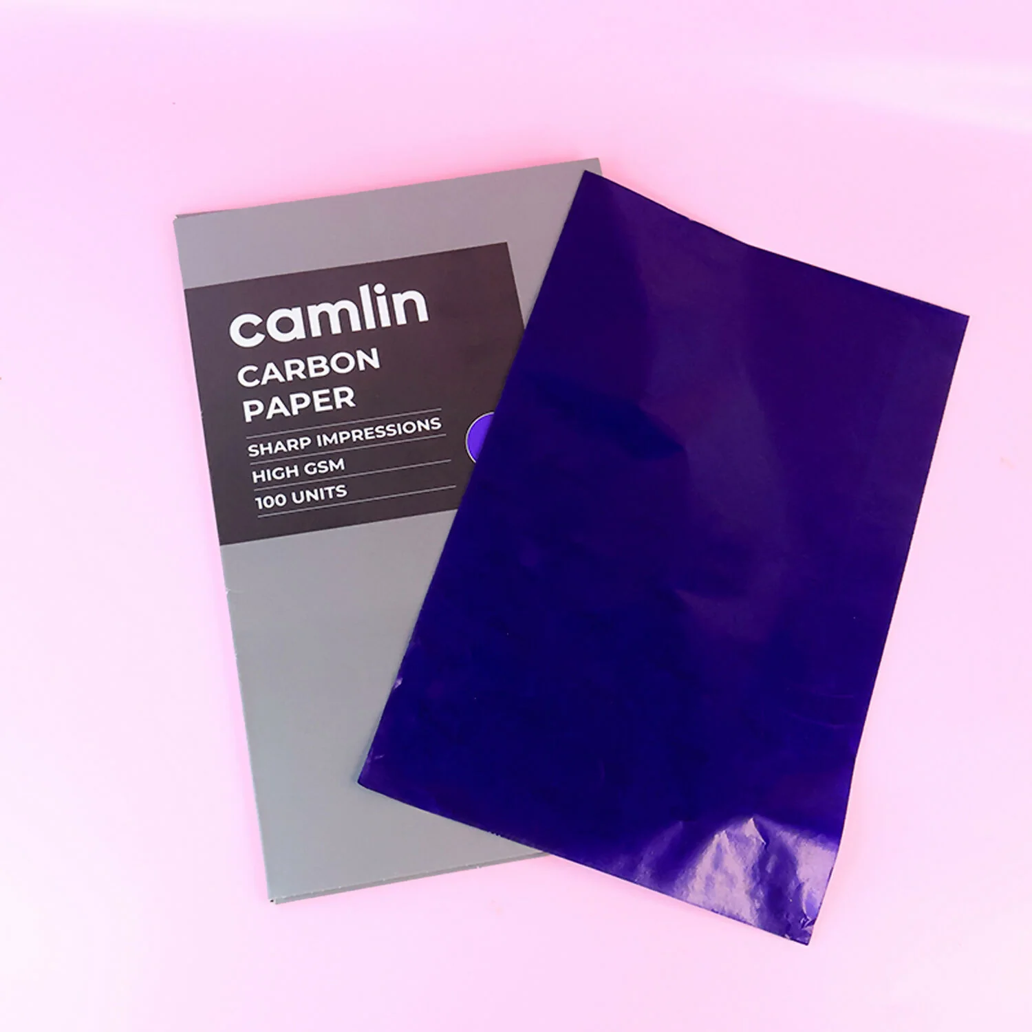 Camlin Carbon Paper 100 Units (Sharp Impressions, High GSM) - Image 4