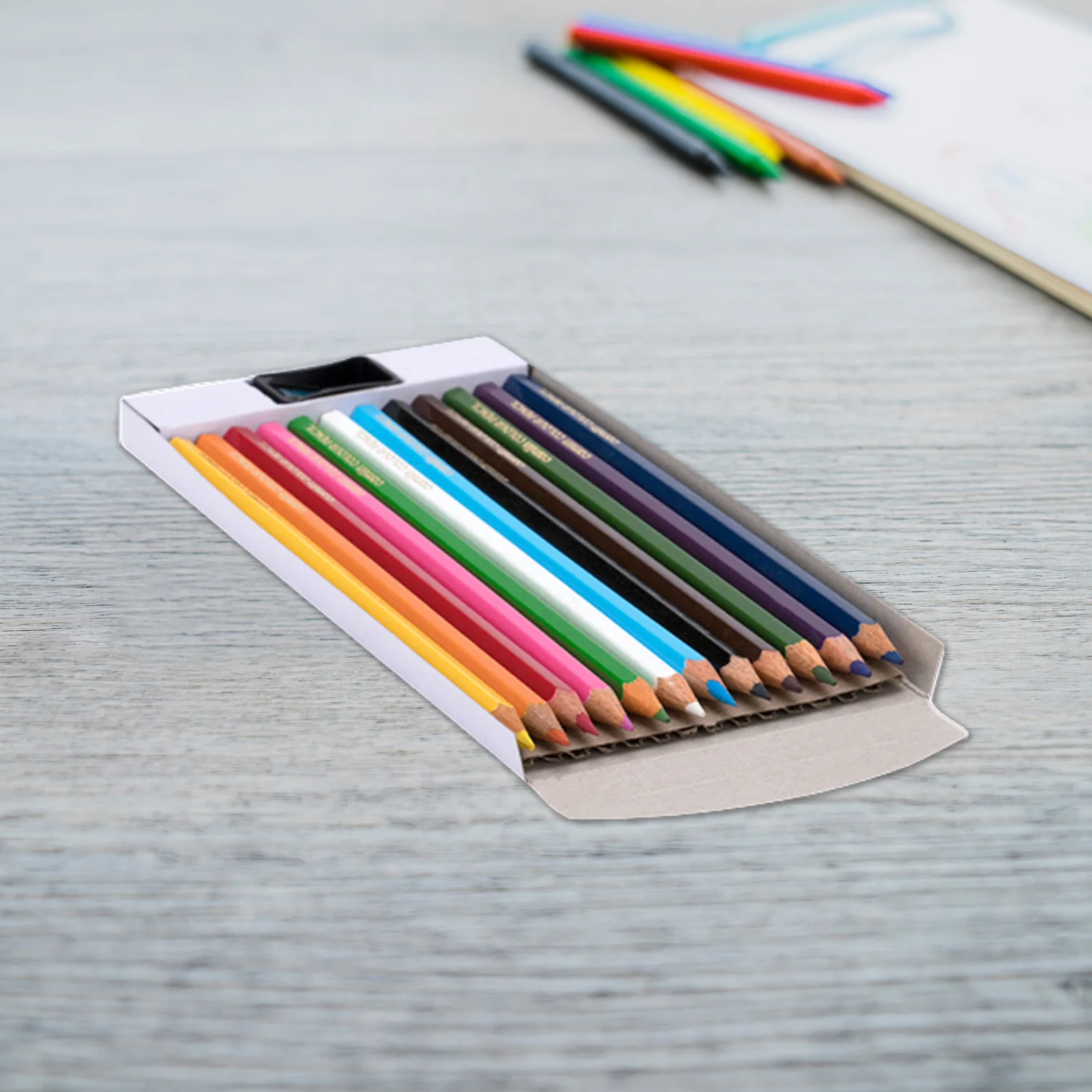 Camlin Colour Pencils – Set of 12 Vibrant Shades with Free Sharpener - Image 6