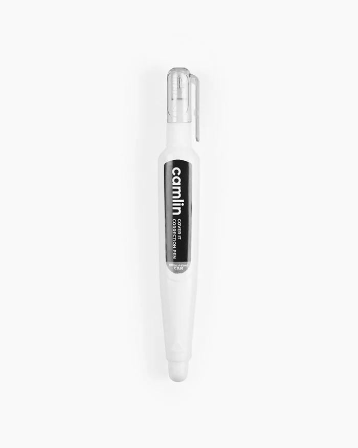 Camlin Cover It Correction Pen – Quick Dry & Smooth Coverage - Image 5